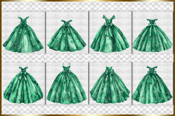 8 PNG Emerald Green Princess Dresses: A Workflow Guide for Creative Professionals