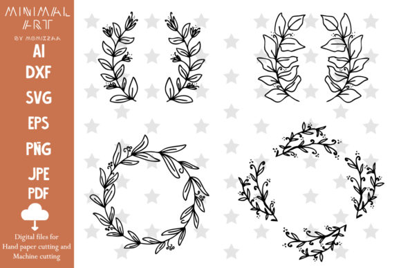 Beautiful Flower Wreaths for Digital Creators