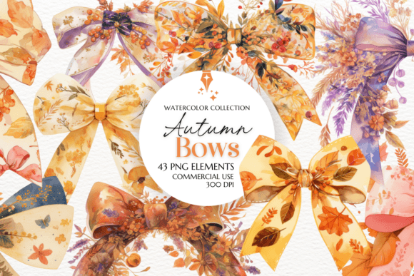 Coquette Autumn Bows Clipart Sublimation: A Practical Guide for Creators