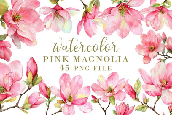Watercolor Pink Magnolia Clipart: A Practical Evaluation